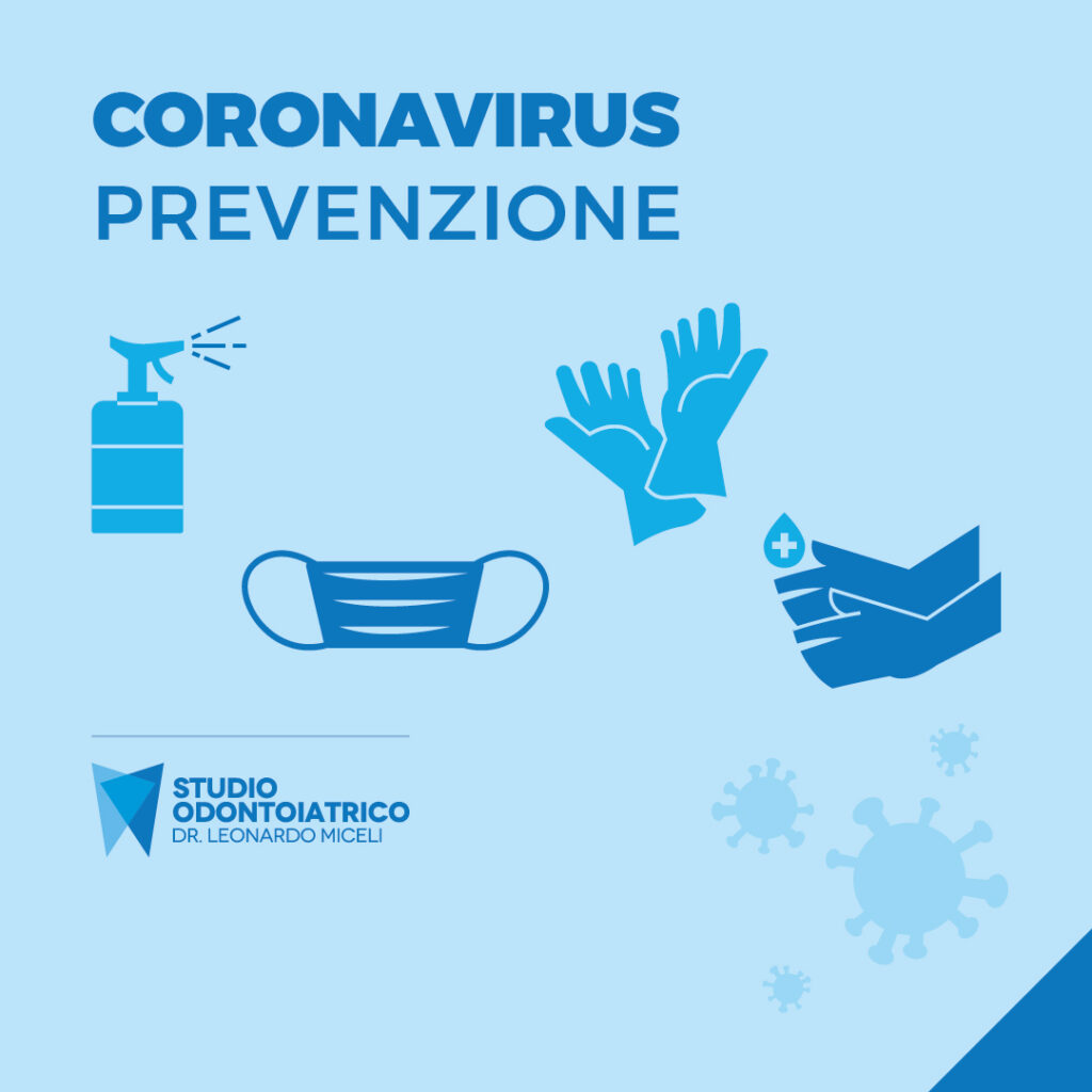 coronavirus mascherina e guanti